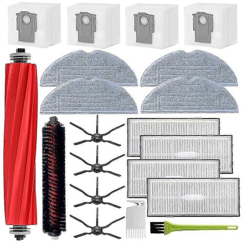 INORCO Za S7 Maxv Ultra S7 Pro Ultra Robotski sesalnik Glavna stranska krtača Mop HEPA Filter Vrečka za prah Či&amp;scaron;čenje Rolli, (21850710) Slike