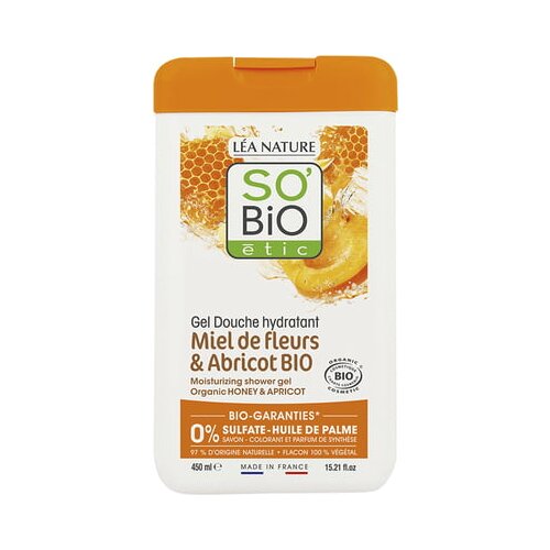 SO’BiO étic Gel za tuširanje med in marelica Cene