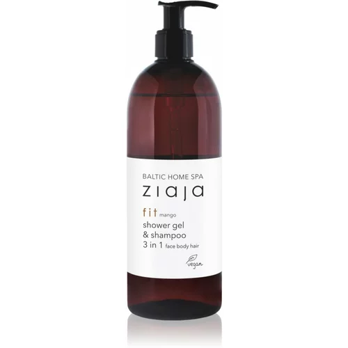 Ziaja Baltic Home Spa Fit Mango gel za prhanje za obraz, telo in lase 500 ml