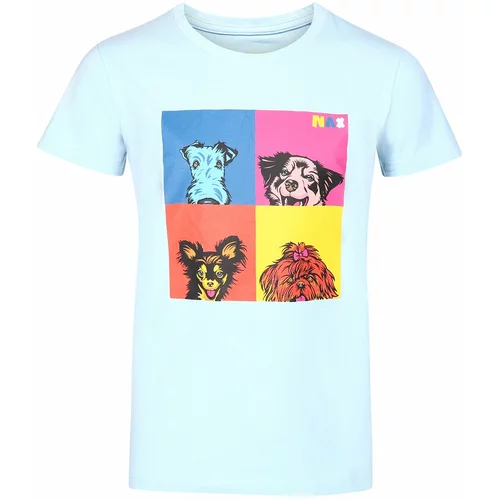 NAX Children's T-shirt ZALDO aquamarine