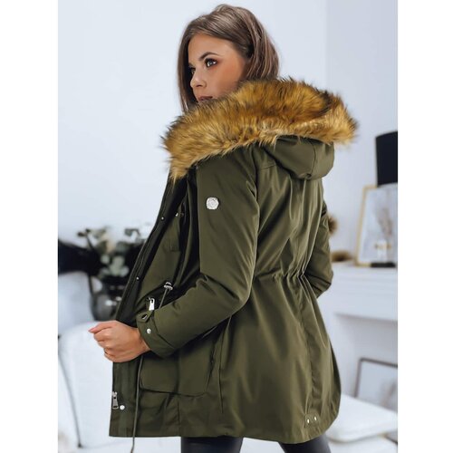 DStreet AMAYA women&amp;#039;s parka green TY3172 Slike