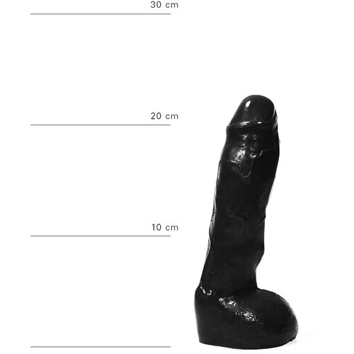 All Black Realistični dildo 22 cm Cene