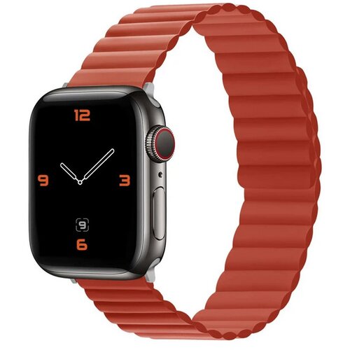  Silikonska narukvica za Apple Watch sa magnetom crvena 42/ 44/ 45/ 49 mm Cene