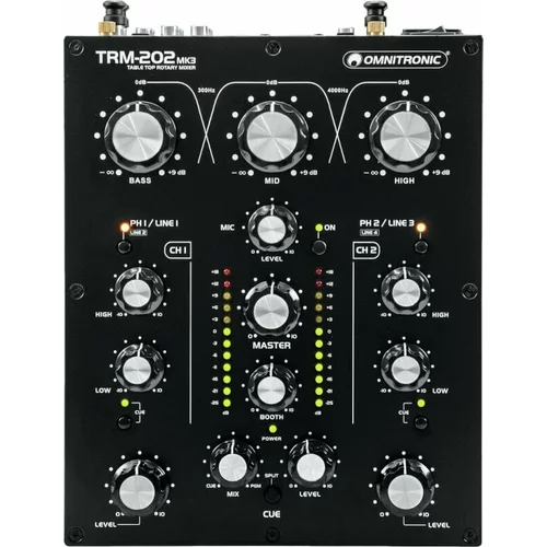 Omnitronic TRM-202 MK3 DJ mešalna miza