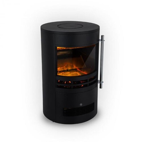 Klarstein Brixen, električni kamin, 900/1800 W, InstaFire, termostat, črna Slike