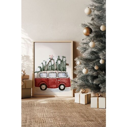 Wallity uramljena slika Nwyearsngmdl67, 33x48 cm Cene