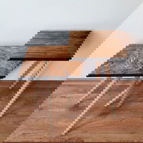 Hanah home 2Shp425 - Brown Brown Nesting Table (2 Pieces) Cene