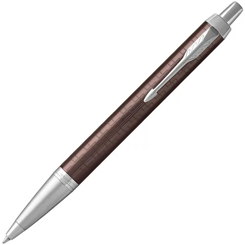 Parker Kemični svinčnik IM Premium, rjavo srebrn