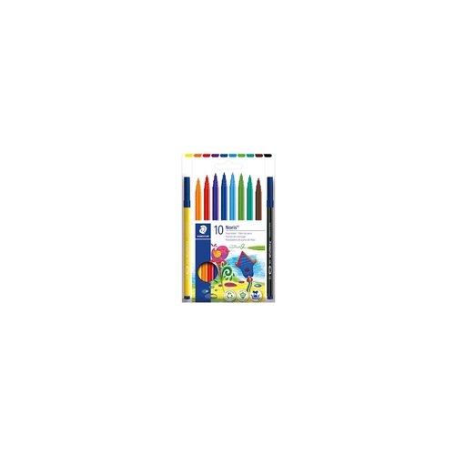 Staedtler flomasteri noris u kartonskom pakiranju, 10 komada Slike