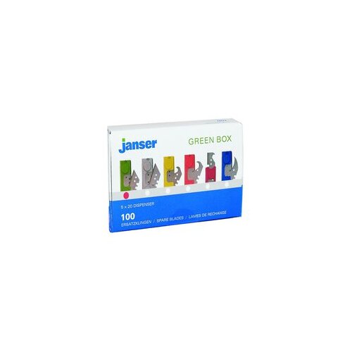 Janser 262034500 skalpeli dvostrukih o&scaron;trica kutija Cene