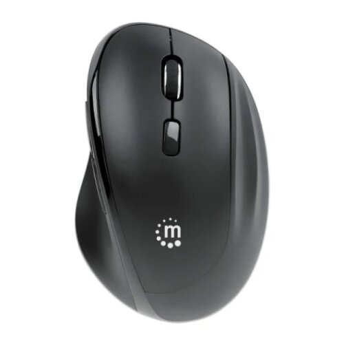 Manhattan Ergonomic 190237, black miš Wireless Cene