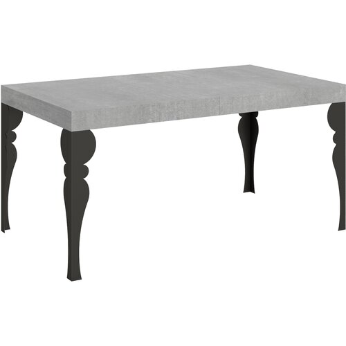 Itamoby   Paxon (90x160/264 cm) - siva, barva nog: antracit - raztegljiva jedilna miza, (20841807) Cene
