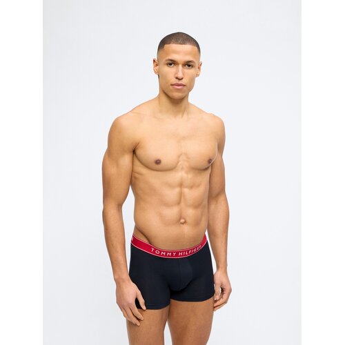 Tommy Hilfiger Underwear Boksarice &amp;#039;Essential&amp;#039; rdeča / črna / bela Slike