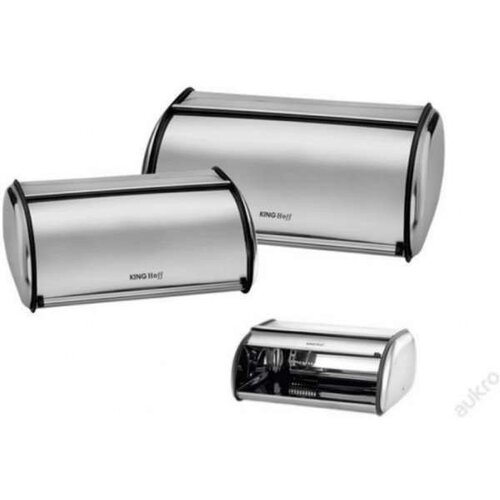 Kinghoff KH3201 SET KUTIJA ZA HLEB METALNA SILVER Cene