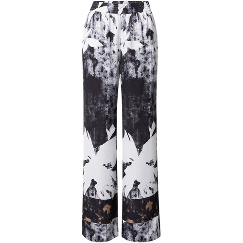 Calvin Klein Hlače črna / pegasto črna / off-bela Slike