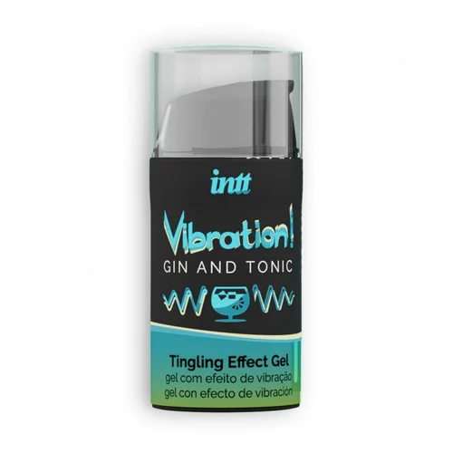 Intt Stimulacijski gel Vibration! Gin &amp; Tonic, 15 ml