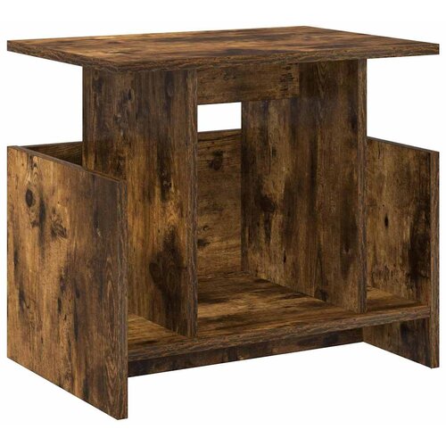  stalak Dimljeni hrast 50 x 35 x 45 cm Konstruirano drvo Slike