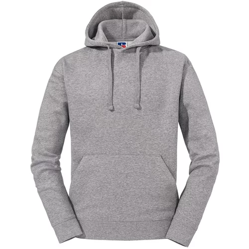 RUSSELL Grey melange men's hoodie Authentic