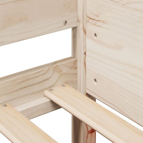  Okvir kreveta bez madraca 90 x 190 cm od masivne borovine Slike