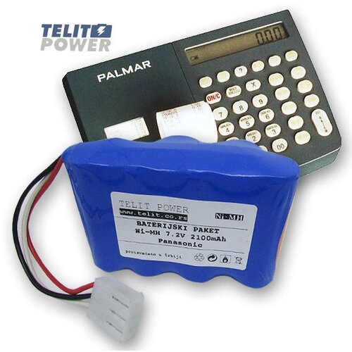Telit Power Baterija za fiskalnu kasu PALMAR NiMH 7.2V 2100mAh &ndash; Panasonic ćelije Cene