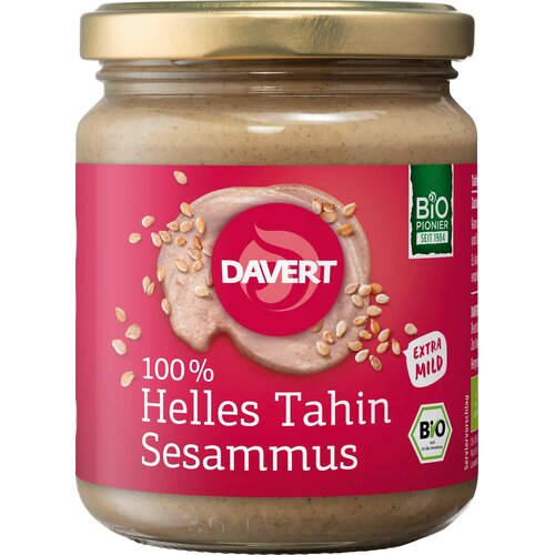 Davert Bio svetel tahini &ndash; sezamovo maslo - 250 g Cene