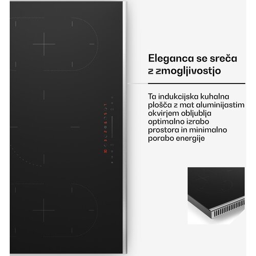 Klarstein Verosteel indukciono kuhalo, Elegantno, minimalistično, močno, 5 kuhalnih povr&amp;scaron;in, 12200 W, 90 cm Slike