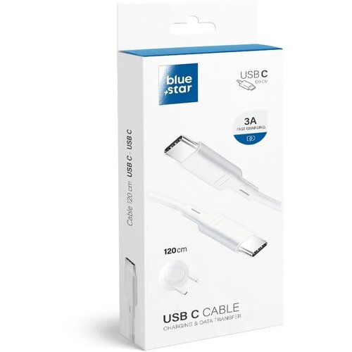 Blue Star kabel z USB C na USB C 3A konektorjem (PD standard) Slike