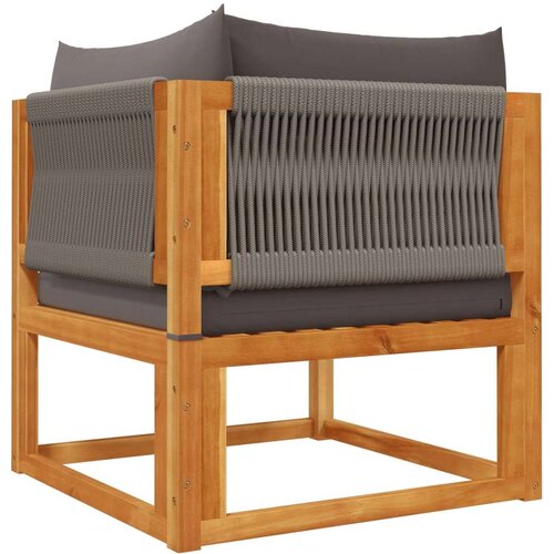 VidaXL 6-dijelna set vrtnih sofa s jastucima masivno bagremovo drvo Slike
