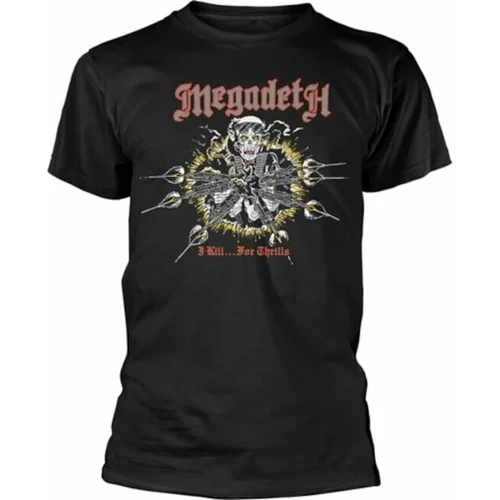 Megadeth Košulja Kill For Thrills Black L