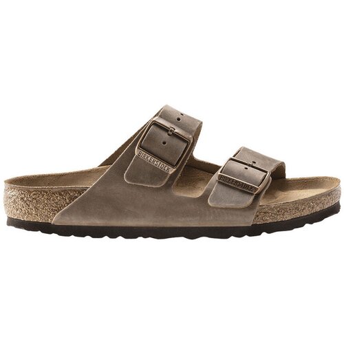 Birkenstock Natikači Arizona Oiled Leather &amp;#039;Tobacco Brown&amp;#039; Kostanjeva Slike