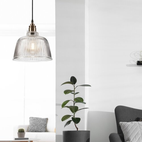  Luster na sajli ASTA 1xE27/60W/230V bronza Slike