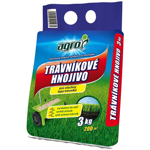 Agro gnojivo za travnjake (3 kg, sadržaj je dovoljan za: 200 m²) Cijene