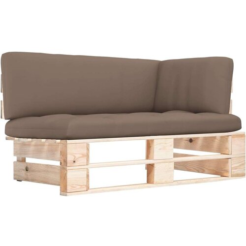 Kutna vrtna sofa od paleta od impregnirane borovine Cene