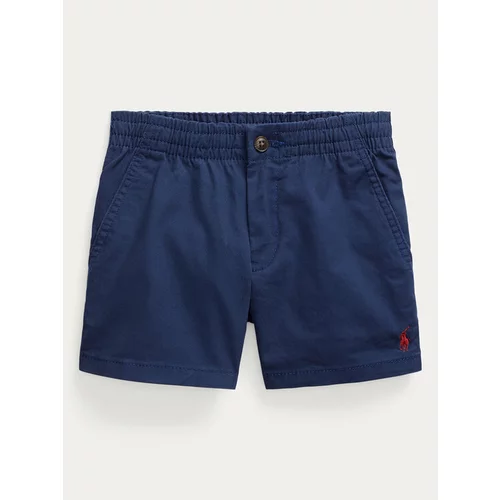 Polo Ralph Lauren Kratke hlače iz tkanine 322855350011 Mornarsko modra Regular Fit