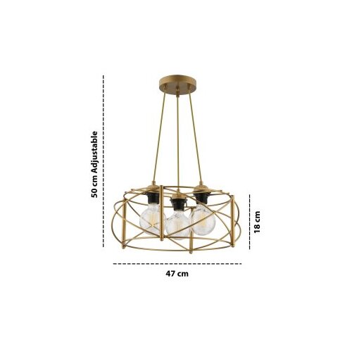 Opviq Luster Dratkruh Gold Slike