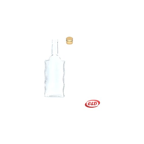 Staklena boca Kiv 500 ml + čep Slike