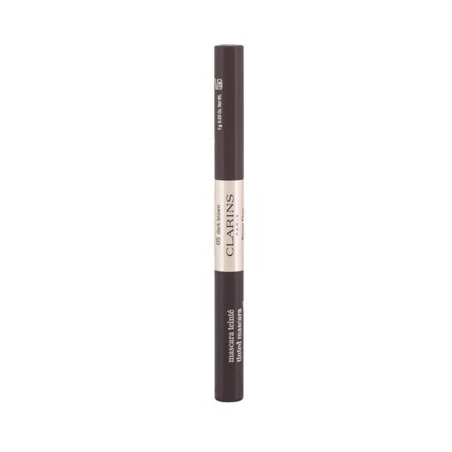 Clarins brow duo maskara za obrvi in trepalnice 2v1 2,8g g odtenek 05 dark brown Slike