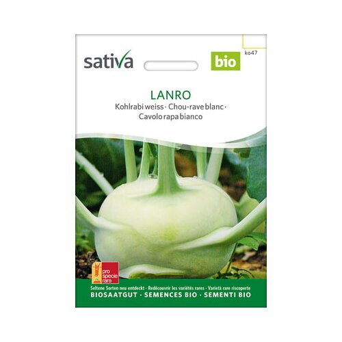 Sativa Bio bela koleraba “Lanro” Cene