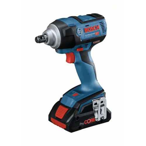 Bosch GDS 18V-300 Aku- udarni stezač 18 V 4.0 Ah Li-Ion Uklj. kofer, Uklj. 2 akumulatora