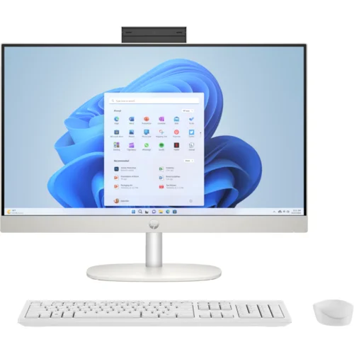 Hp Razstavljen (odprta embalaža) - Računalnik All-in-One 24-cr0007ng Starry White | Core i7-1355U | 16GB RAM | 1TB SSD / i7 / RAM 16 GB / SSD Disk, (21618629)