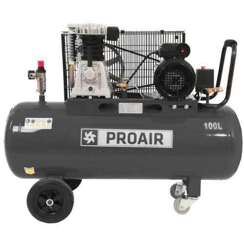 Proair Kompresor klipni JP 360/100 (8 bara, 2,2 kW, Sadržaj spremnika: 100 l) + BAUHAUS jamstvo 5 godina na uređaje na električni ili motorni pogon Slike