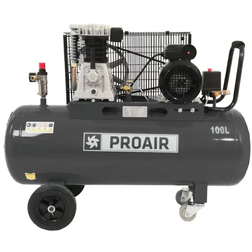 Proair Kompresor klipni JP 360/100 (8 bara, 2,2 kW, Sadržaj spremnika: 100 l) + BAUHAUS jamstvo 5 godina na uređaje na električni ili motorni pogon