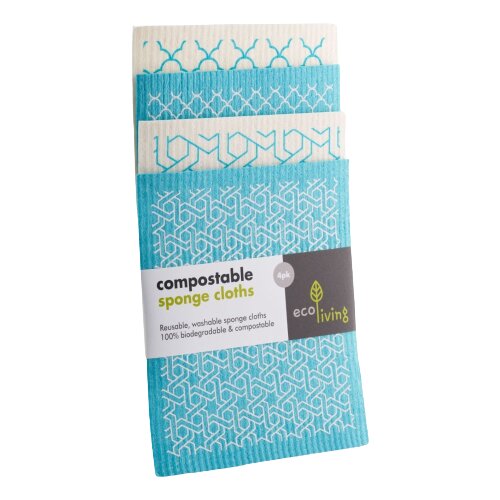 EcoLiving Set 4 gobastih krp - Moroccan Slike