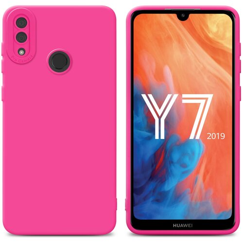Cadorabo Case, združljiv s Huawei v Fluid Hotpink - za&scaron;čitni pokrov iz fleksibilnega silikona TPU, (20596142) Cene
