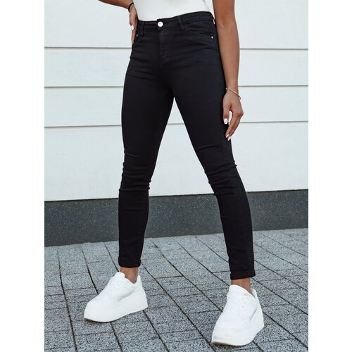 DStreet Spodnie damskie jeansowe slim fit ACORN czarne Cene