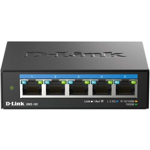 D-link DMS-105 Unmanaged Switch 5x 2 5 Gbit/s Ethernet Cijene