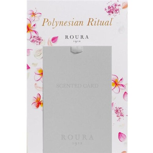 Roura 1912 Mirisna kartica za ormar65x110mm Polynesian Ritual ROU. Slike