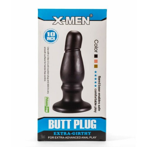 X-Men 10&quot; Extra Girthy Butt Plug XMEN000166 Cene