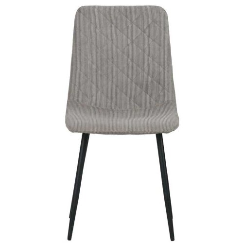 Trpezarijska stolica DC812 Siva /Noge crne mat 520x430x840 mm ( 779-640 ) Slike