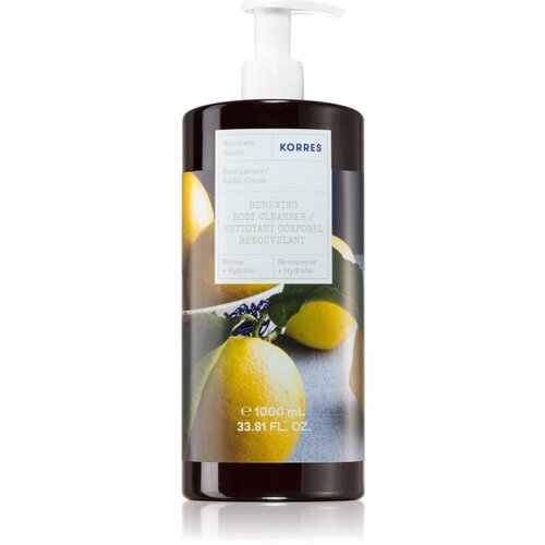 Korres Basil Lemon osvežujoč gel za prhanje 1000 ml Cene